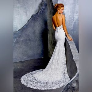 Morilee Wedding Dress, Lace Mermaid Style